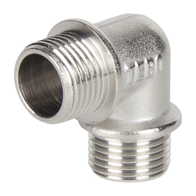 угольник TEBO 1/2" НР х 1/2" НР