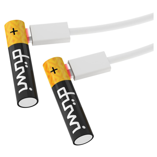 аккумуляторы DUWI USB-С Li-ion ААА 1,5В 450мАч кабель для зарядки 2шт