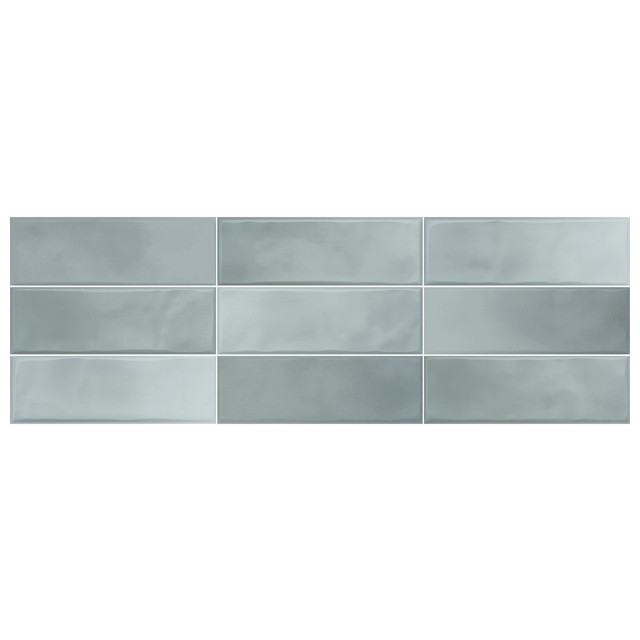 плитка настенная ALMA CERAMICA Style 20х60 зелёный 101