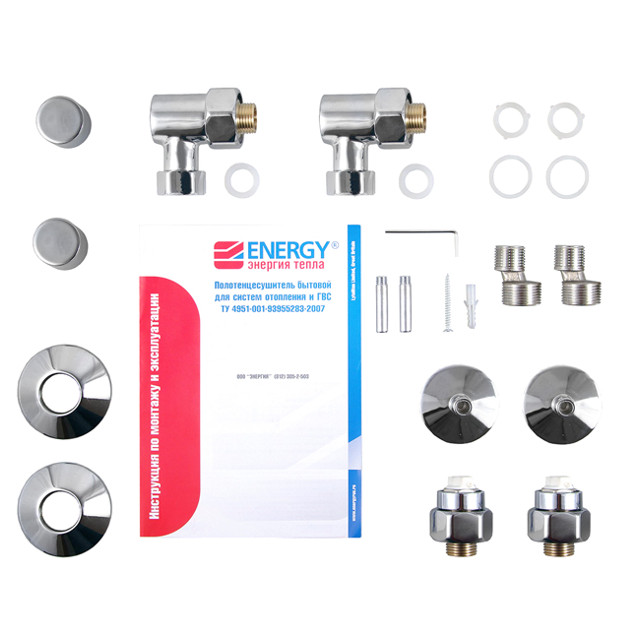 полотенцесушитель водяной ENERGY Prestige 800х300мм 3/4" хром