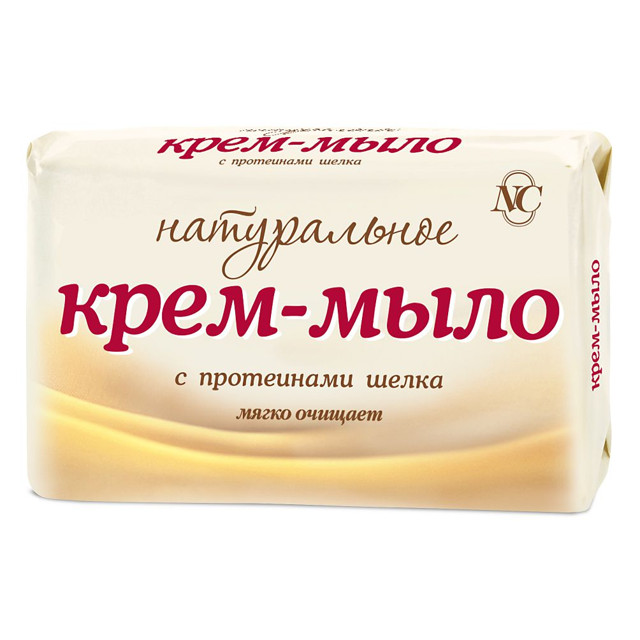 мыло Натуральное с протеинами шелка, 90 г