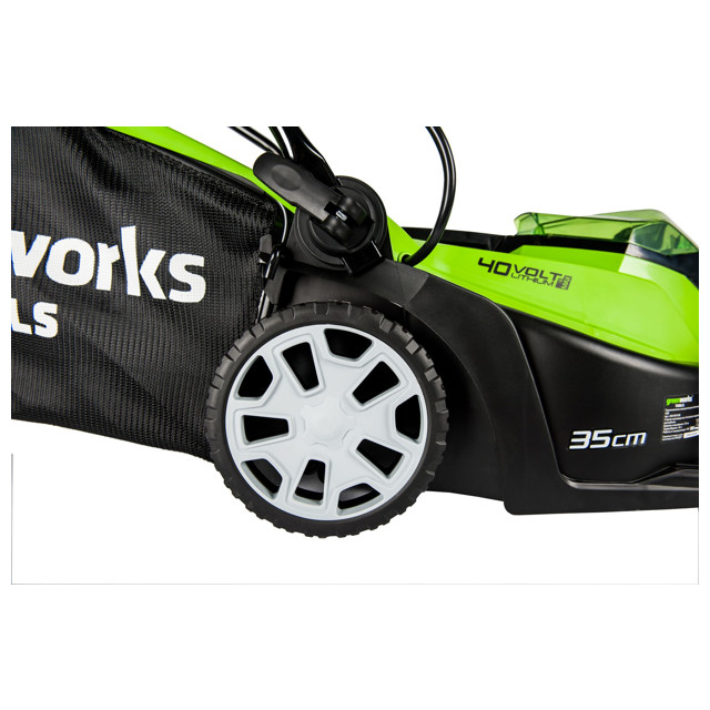 газонокосилка аккумуляторная GREENWORKS G40LM35K2 c АКБ и ЗУ