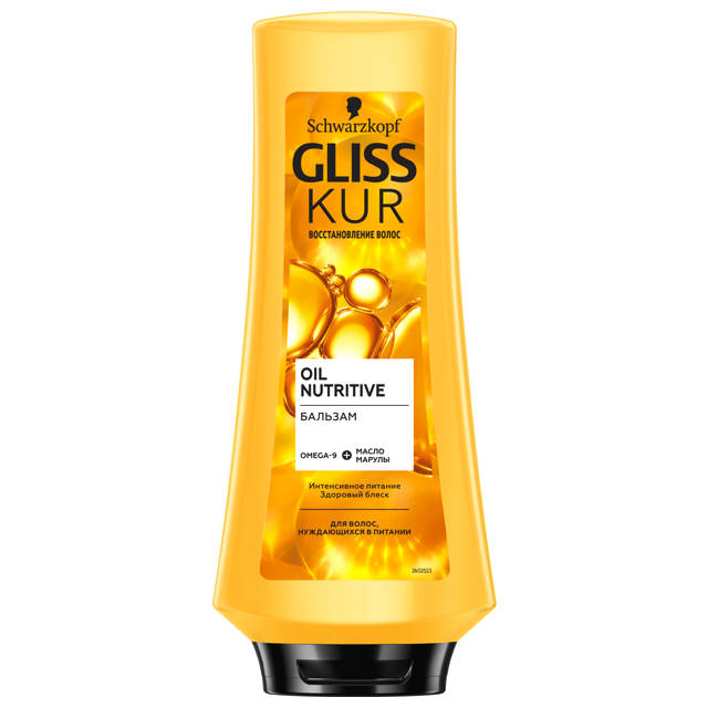 бальзам GLISS KUR Oil Nutritive 360мл