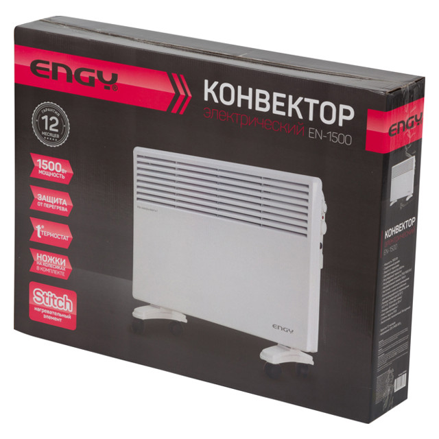 конвектор ENGY EN-1500 Standard 1500Вт 510х620х250мм настенный/напольный