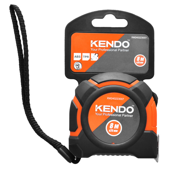 рулетка KENDO 8мх25мм
