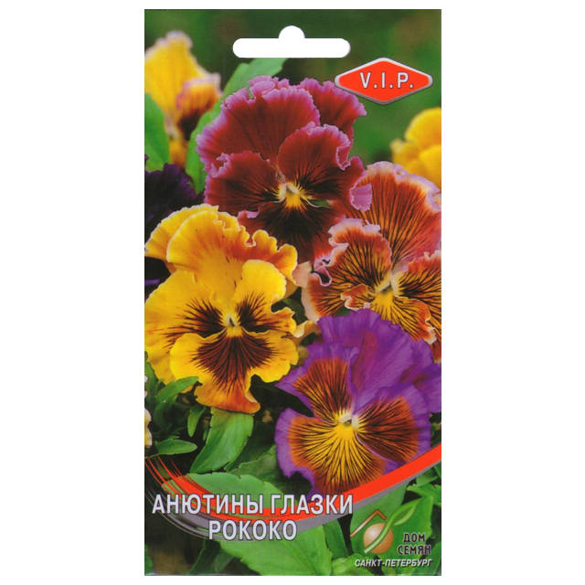 семена Анютины глазки Рококо ДОМ СЕМЯН 0,08г