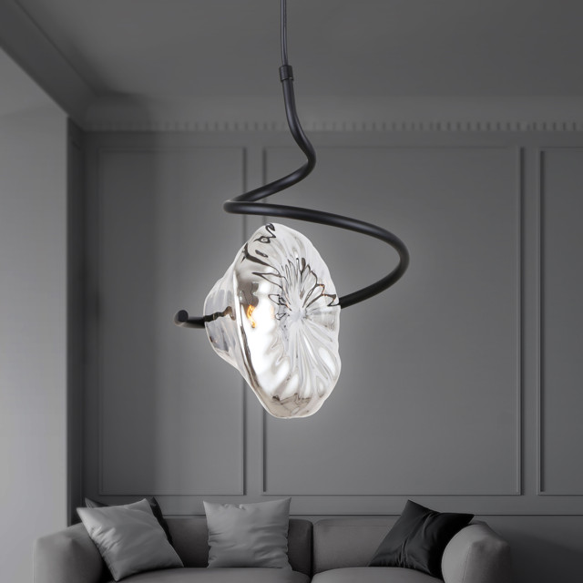 светильник подвесной AMBRELLA High Light G9 40Вт черный/дымчатый
