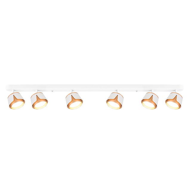 спот ARTE LAMP Amaks GX53 6х12Вт алюминий белый