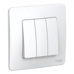 выключатель 3-клавишный SYSTEME ELECTRIC Blanca (cх.1+1+1) 10А 250В белый выключатель 3-клавишный SYSTEME ELECTRIC Blanca (cх.1+1+1) 10А 250В белый - фото в каталоге Максидом