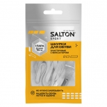 шнурки SALTON Sport 110см полиамид эластичные с фиксатором белые шнурки SALTON Sport 110см полиамид эластичные с фиксатором белые - фото в каталоге Максидом