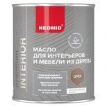 масло для дерева NEOMID Interior 0,75л орех, арт. Inter-0,75/орех масло для дерева NEOMID Interior 0,75л орех, арт. Inter-0,75/орех - фото в каталоге Максидом