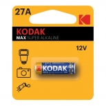 батарейка KODAK 27A блистер 1шт - фото в каталоге Максидом