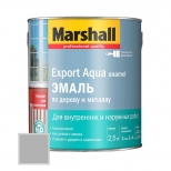 эмаль Marshall Aqua 5235349, серебристая, 2,5 л - фото в каталоге Максидом