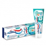 паста зубная AQUAFRESH Большие зубки, детям от 6 лет, 50 мл - фото в каталоге Максидом