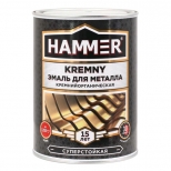 эмаль термостойкая HAMMER Kremny для металла 0,8кг черная RAL9004, арт.ЭК000138079 - фото в каталоге Максидом