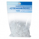 скобы (зажимы) для изоляции трубной СТЕНОФЛЕКС 100шт скобы (зажимы) для изоляции трубной СТЕНОФЛЕКС 100шт - фото в каталоге Максидом