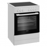 плита электрическая HOTPOINT-ARISTON HS6V5PHW 4 конфорки, 60х60 см белая - фото в каталоге Максидом