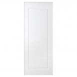 дверь межкомнатная глухая Belwooddoors Кремона 600х2000 мм,белая - фото в каталоге Максидом