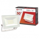 прожектор светодиодный IN HOME 30Вт 230В 6500К IP65 белый прожектор светодиодный IN HOME 30Вт 230В 6500К IP65 белый - фото в каталоге Максидом