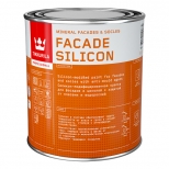 краска акриловая фасадная TIKKURILA Facade Silicon база C 0,9л бесцветная, арт.700011477 - фото в каталоге Максидом