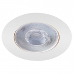 светильник встраиваемый ARTE LAMP Kaus 1x9Вт 105мм LED пластик белый - фото в каталоге Максидом