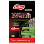 гранулы Dr.Klaus от муравьев и других насекомых 100 г - фото в каталоге Максидом