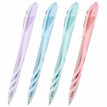 ручка шариковая BRAUBERG Ultra Color Pastel soft-touch 0,35мм автомат синий - фото в каталоге Максидом