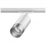 светильник трековый NOVOTECH Slim GU10 1х9Вт алюминий белый светильник трековый NOVOTECH Slim GU10 1х9Вт алюминий белый - фото в каталоге Максидом