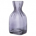 ваза LEFARD Candy grey 15х12х30см стекло серая - фото в каталоге Максидом