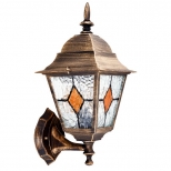 светильник уличный настенный ARTE LAMP Madrid E27 1х75Вт металл коричневый - фото в каталоге Максидом