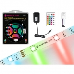 лента светодиодная AMBRELLA 7,2Вт/м 720Лм/м RGB IP20 5м белый лента светодиодная AMBRELLA 7,2Вт/м 720Лм/м RGB IP20 5м белый - фото в каталоге Максидом