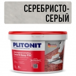затирка для швов PLITONIT Colorit EasyFill эпокс. 1-10мм 2кг серебристо-серая - фото в каталоге Максидом
