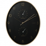 часы настенные KOOPMAN 345х271х42мм черный металл - фото в каталоге Максидом