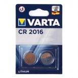 батарейка VARTA CR2016 литиевая2 шт - фото в каталоге Максидом