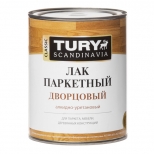 лак алкидно-уретановый паркетный TURY 0,9л глянцевый, арт.лак TURY а/у гл - фото в каталоге Максидом