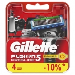 кассеты GILLETTE Fusion ProGlide Power 4шт - фото в каталоге Максидом