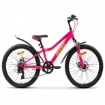 велосипед подростковый AIST Rosy Junior колесо 24" розовый - фото в каталоге Максидом