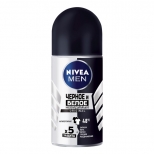 дезодорант мужской NIVEA MEN Невидимый для черного и белого, 50 мл, ролик - фото в каталоге Максидом