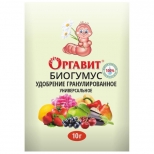 удобрение органическое гранулированное Оргавит Биогумус 10г - фото в каталоге Максидом