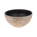 кашпо-миска уличное пластик Polistone bowl d40,5 h20см песочный кашпо-миска уличное пластик Polistone bowl d40,5 h20см песочный - фото в каталоге Максидом