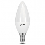 лампа Gauss 9,5Вт E14 890Лм LED 3000К свеча - фото в каталоге Максидом