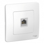 розетка компьютерная SYSTEME ELECTRIC Blanca RJ45 кат.5E белый - фото в каталоге Максидом