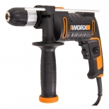 дрель ударная WORX WX317.2 800Вт 1 режим - фото в каталоге Максидом