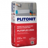 клей плиточный PLITONIT Plitoflex 2500 белый 25кг клей плиточный PLITONIT Plitoflex 2500 белый 25кг - фото в каталоге Максидом