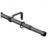карниз телескоп. 1-рядный ARTTEX 160-300см 16/19мм черный наконечник заглушка, арт.56.551.1 карниз телескоп. 1-рядный ARTTEX 160-300см 16/19мм черный наконечник заглушка, арт.56.551.1 - фото в каталоге Максидом