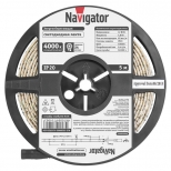 лента светодиодная Navigator 4,8Вт IP20 12В 4000К 5м - фото в каталоге Максидом