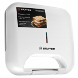 сэндвич-тостер BRAYER BR2203WH 750Вт белый - фото в каталоге Максидом
