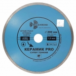 диск алмазный TRIO-DIAMOND 200х25,4мм - фото в каталоге Максидом