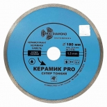 диск алмазный TRIO-DIAMOND Керамик PRO 180х1,5х25,4мм сплошной - фото в каталоге Максидом
