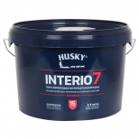 краска акриловая HUSKY INTERIO 7 для стен и потолков база А 2,5л, арт. 32236 - фото в каталоге Максидом